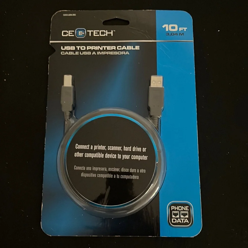 USB to Printer Cable
